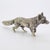An adorable vintage miniature depicting a fox, handmade in Italy between the 1960s and 1970s in genuine solid silver. A...
