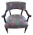 1940s Antique Palm Beach Chic Upholstered Accent Chair For Sale