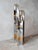 Elegant Mid-century floor lamp designed by Gaetano Sciolari for Sciolari, 1960-70s. This is an extremely rare object, for...
