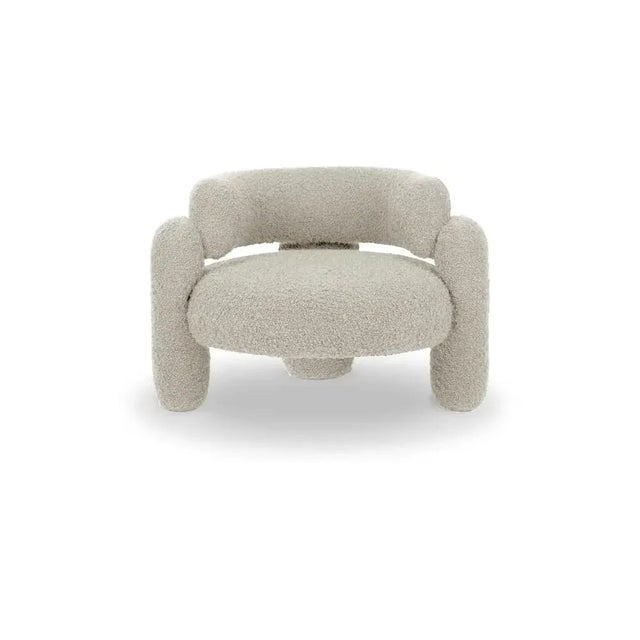 Embrace Cormo Chalk Armchair by Royal Stranger For Sale - Image 9 of 9