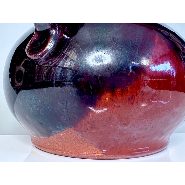 Studio Ceramic Art Jug Vase from Helma Klett, Germany, 1950s For Sale - Image 9 of 11