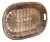 Rustic European Wicker Tray For Sale