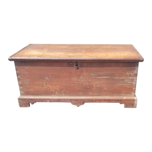 Late 18th Century American Chippendale Blanket Chest