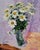 Оil Painting Bouquet of Daisies Boris Serdyuk For Sale