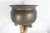 Footed Hammered Brass Planter Mid Century Modern For Sale - Image 10 of 12