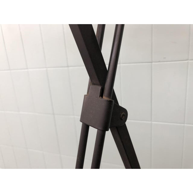 Vintage Man-Shaped Folding Valet Stand in Beech, Metal and Brass, 1950s For Sale - Image 14 of 16