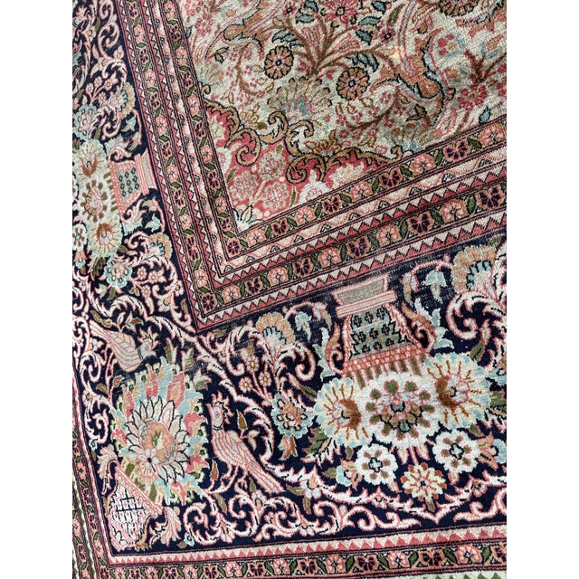 Early 21st Century 8ft 10in X 12ft Hand Knotted Silk Gulmarg Area Rug For Sale - Image 5 of 7