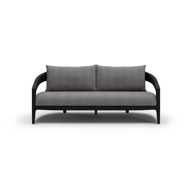 Wood Noche Whale Seater Sofa by SNOC For Sale - Image 7 of 8