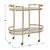 New Glam Serving Cart For Sale In Sacramento - Image 6 of 7