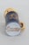 Ceramic Limoges France Blue Miniature Porcelain Pitcher Gold Couple Courting Cameo 4811b For Sale - Image 7 of 12