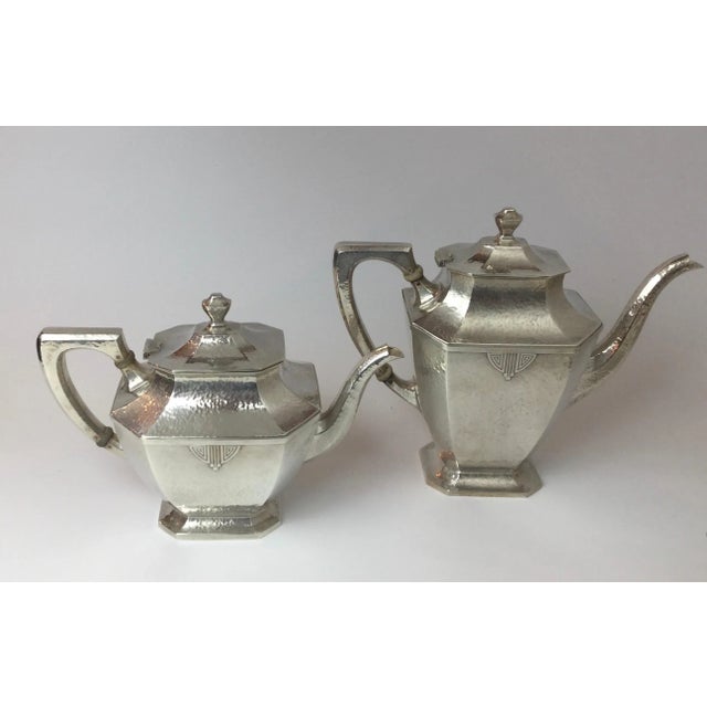 Sterling Silver Tea Set by Wallace, circa 1905 5 Pieces Chairish