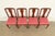 1940s Baker Furniture Style Federal Inlaid Mahogany Dining Chairs, Set of Four For Sale - Image 5 of 12
