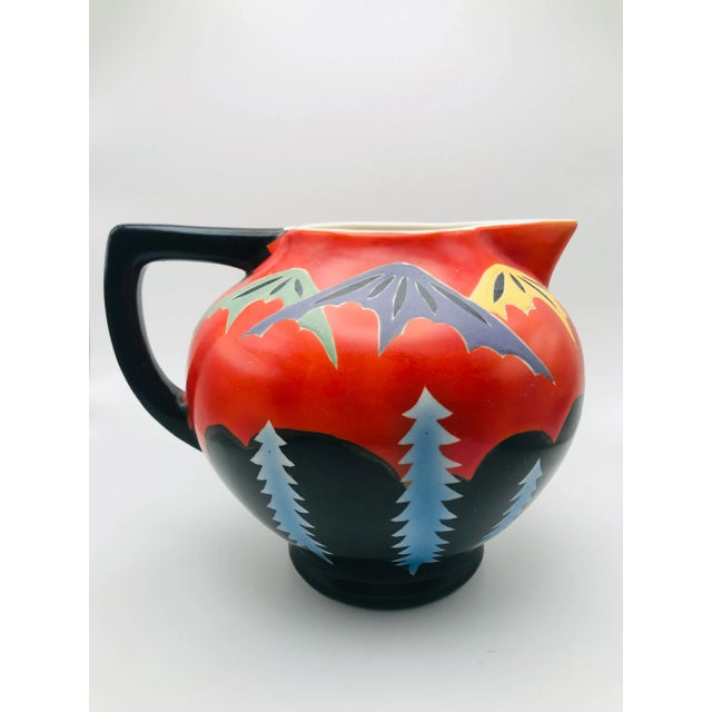 Antique Art Deco Kinkozan Japan Satsuma Pitcher For Sale - Image 12 of 12