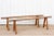 Farmhouse Pair of Antique French Fruitwood Benches For Sale - Image 3 of 13
