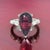 Natural Tourmaline Diamond Ring Size 7 14k W Gold 4.8 TCW Certified For Sale - Image 16 of 18