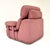 1970s Vintage Lilac Suede Lounge Armchair, 1970s For Sale - Image 5 of 8
