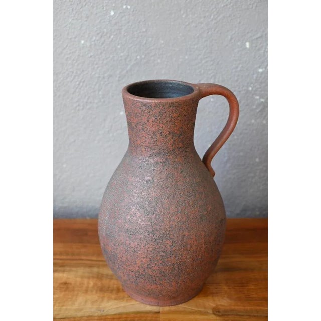Rustic Jug in Chamotte Clay, 1960s For Sale - Image 6 of 8