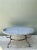 Vintage Monumental Solid Granite Top Dining Table For Sale - Image 4 of 12