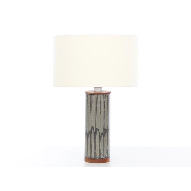 Wood Mid-Century Scandinavian Lamp, 1960s For Sale - Image 7 of 7