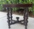 Spanish Vintage Spanish Colonial Revival Tile-Top Side Table With Turned Spool Leg For Sale - Image 3 of 4