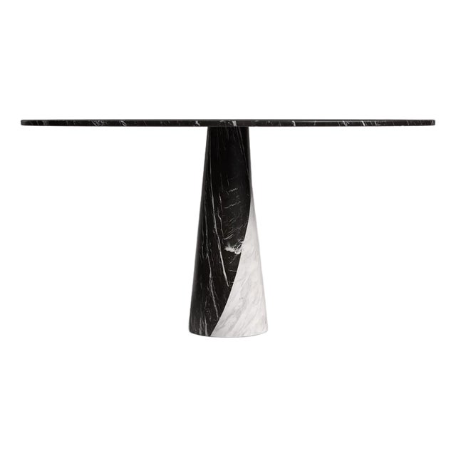 Yang Alexander Black Marble Dining Table For Sale