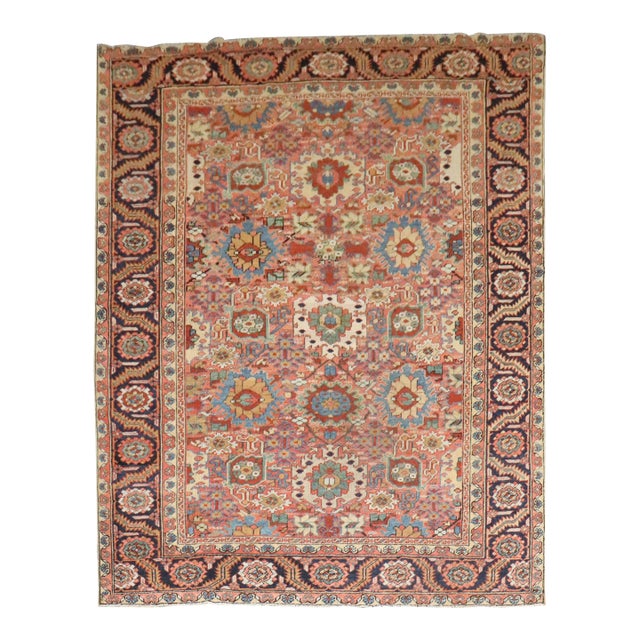 1920s Stunning Antique Heriz Rug 8' X 10' For Sale