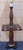 Mid 20th Century Mid Century Antiqued Pine Floor Lamp With Brass Accents For Sale - Image 5 of 11