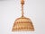 Mid 20th Century Spanish Rattan Pendant Lamp For Sale - Image 6 of 9