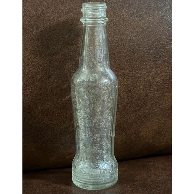 Vintage 1940s Liberty Aid Soft Drink Base Small Glass Bottle For Sale - Image 9 of 11