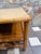 Vintage Bamboo Coffee Table With Formica Top and Wood Shelf For Sale - Image 4 of 7