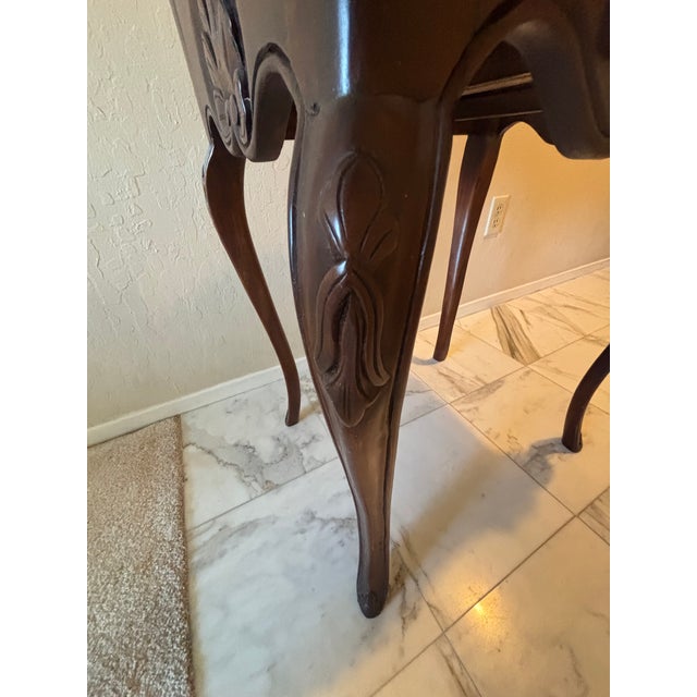 French Provincial Vintage French Provincial Accent Table For Sale - Image 3 of 4