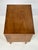 Mid-Century Modern Bassett "Zenith" Series Walnut Nightstand With Sculpted Geometric Pull For Sale - Image 10 of 13