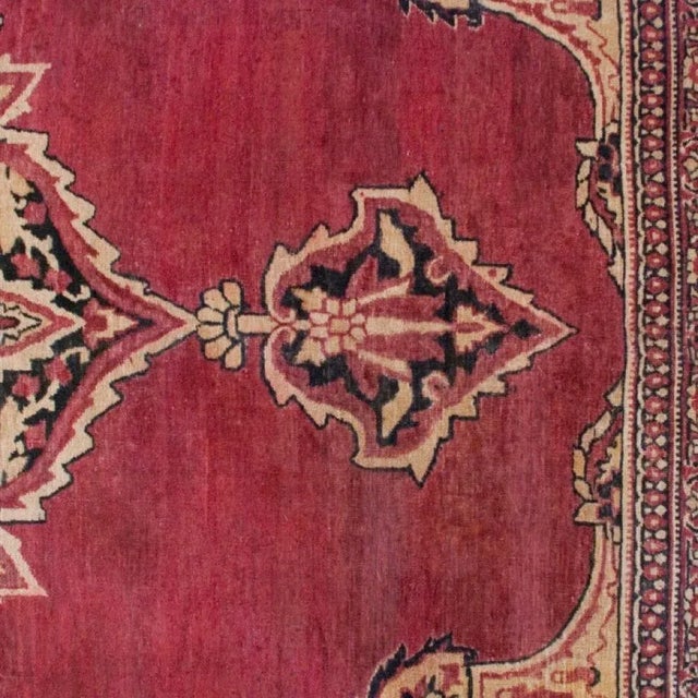 Early 20th Century Persian Kirmanshah Carpet For Sale - Image 4 of 5