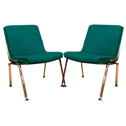 Set of Vintage German Drabert Chairs, 1970s For Sale