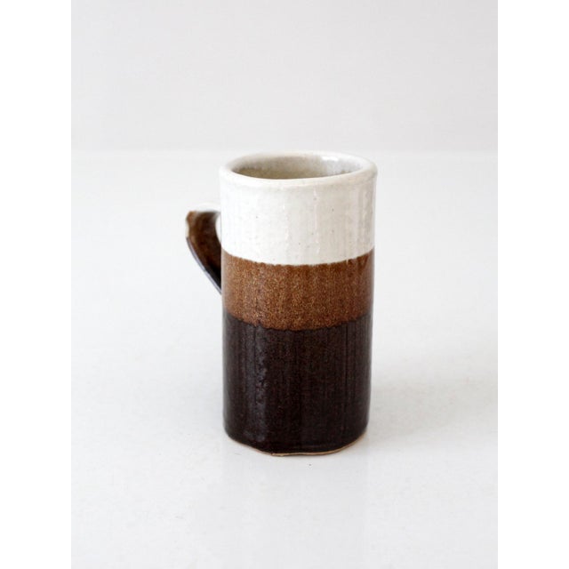 Vintage Studio Pottery Mug For Sale - Image 10 of 10