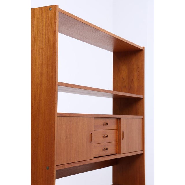 Vintage Teak Bookcase, 1960s For Sale - Image 14 of 18