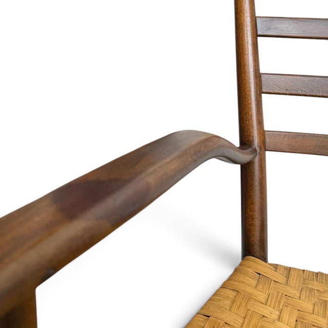 Beech Armchair Attributed to Chiavari; Italy, 1950s For Sale - Image 15 of 15