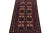 Tribal Rug & Kilim’s Baluch Runner Rug With Burgundy and Bright Orange Medallions For Sale - Image 3 of 8