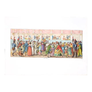 Carl Gustaf Hyalmar Morner - the Feast - Original Etching - 1820 For Sale