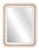 Vintage Plastic Wall Mirror with Carrara Matte, 1970s For Sale
