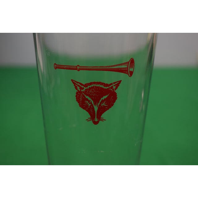Traditional Pair X Myopia Hunt Club Highball Beer Glasses For Sale - Image 3 of 3