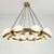 1950s Large Ring Ceiling Lamp with Spheres from Stilnovo, 1950s For Sale - Image 5 of 5