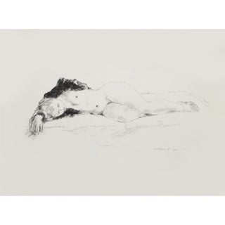 1939 After Alexander Brook "Sleep", First Edition Period Offset Lithograph For Sale