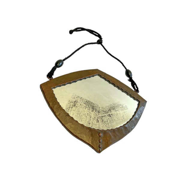 Arts & Crafts Dutch Hammered Copper Wall Mirror, 1910s For Sale - Image 18 of 18