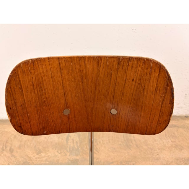 Wood Mid-Century Modern Model SE 68 Dining Chair by Egon Eiermann for Wilde+Spieth, 1950s For Sale - Image 7 of 11