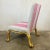 Wood Late 20th Century Pair Giltwood Kent Form Accent Chairs Newly Upholstered in Clarke & Clarke Designer Fabric For Sale - Image 7 of 15