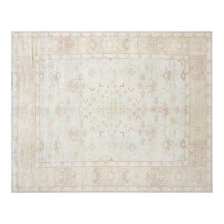 1960s Turkish Oushak Rug For Sale