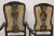 Chinoiserie Antique Chinoiserie Queen Anne Hand Painted Floral Cane Dining Chairs - Set of 4 For Sale - Image 3 of 12