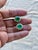 Approximately 8 Carat Oval Shape Natural Colombian Emerald & 2.5 ct Diamond Post Back Earrings 14 Karat White Gold Two...
