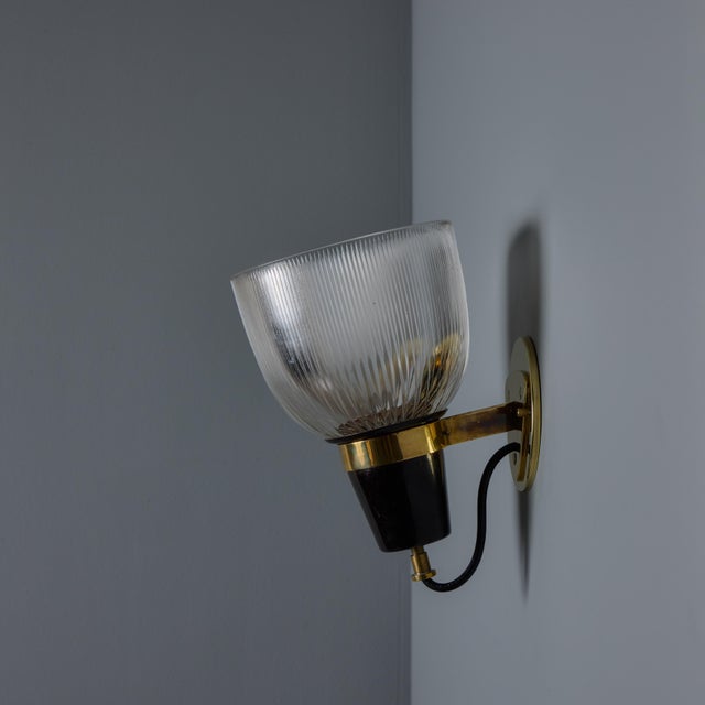 1950s Ignazio Gardella Lp5 'Coppa Aperta' Sconce for Azucena For Sale - Image 13 of 18